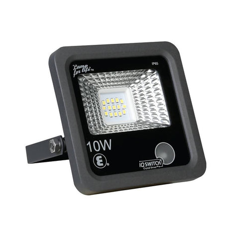 Ellies 10W LED Flood Light With Ambient Light Sensor, 6000k, IP65